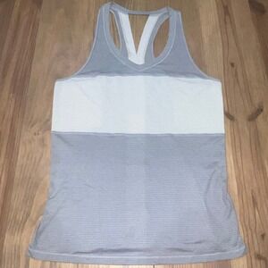 Lululemon Racerback‎ Tank Pre-loved PTP 16.5+ medium, 0016 B1